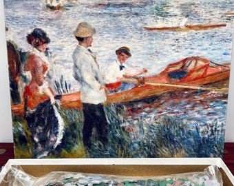 Neues und vollständiges Vintage-Puzzle – Pierre-Auguste Renoir – Ruderer in Chatou