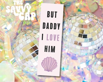 I Love Him Colorful Bookmark, TS Reader Gift (Digital Download)
