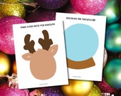 Christmas Play Dough Mats: Winter Toddler Activities (Printable PDF)