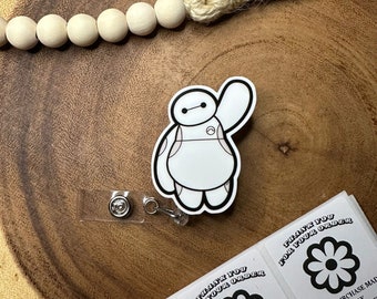 Badge reel / cute badge reel / Bayma big hero 6 badge reel