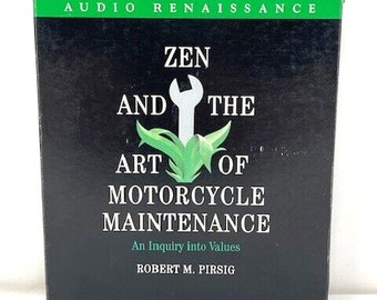 Zen and the Art of Motorcycle Maintenance - Robert Pirsig 6 CD Audiobook