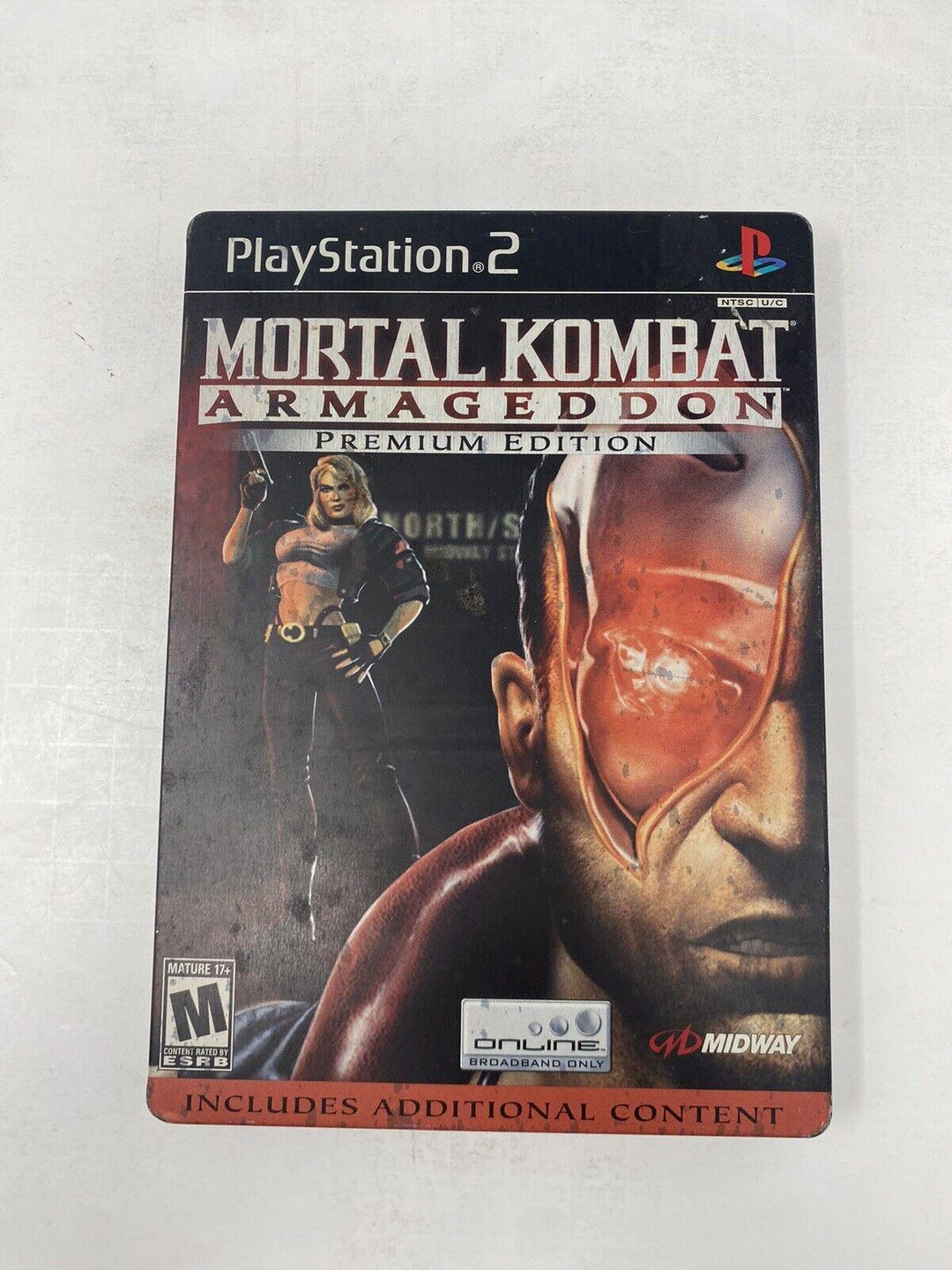 Mortal Kombat Armageddon Premium Edition Playstation 2 Bonus DVD and