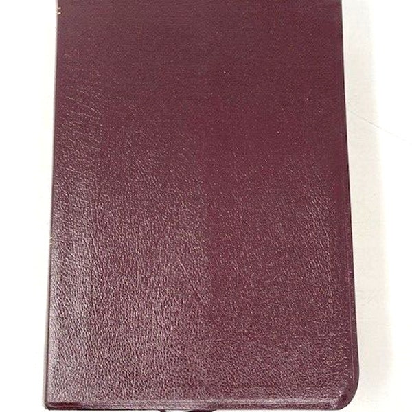 Zondervan NIV Study Bible 2002 Burgundy Bonded Leather