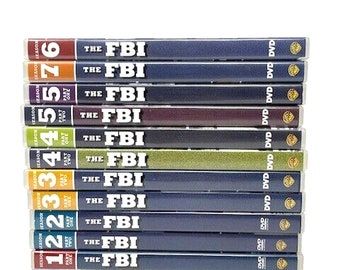 DVD du FBI : Saisons 1 - 7 * Veuillez lire la description