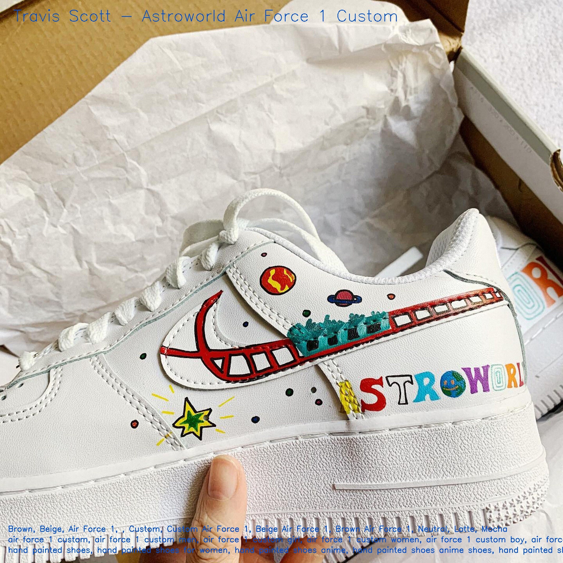 Astroworld shop custom shoes