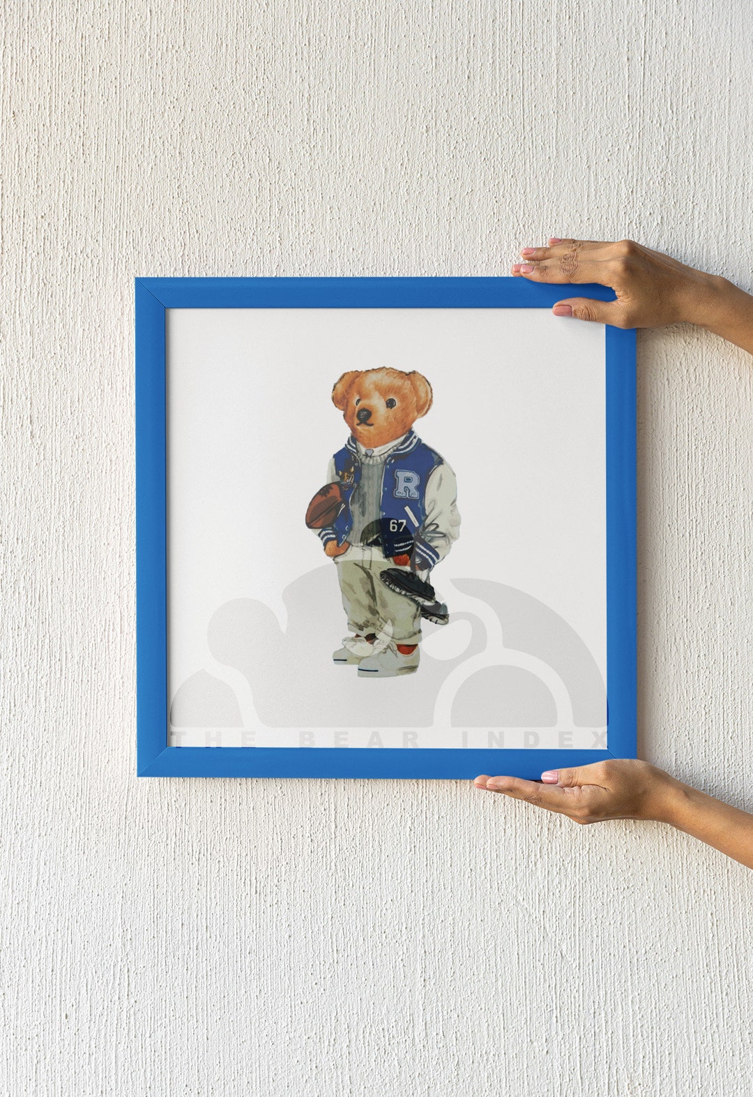 Polo bear varsity jacket hotsell
