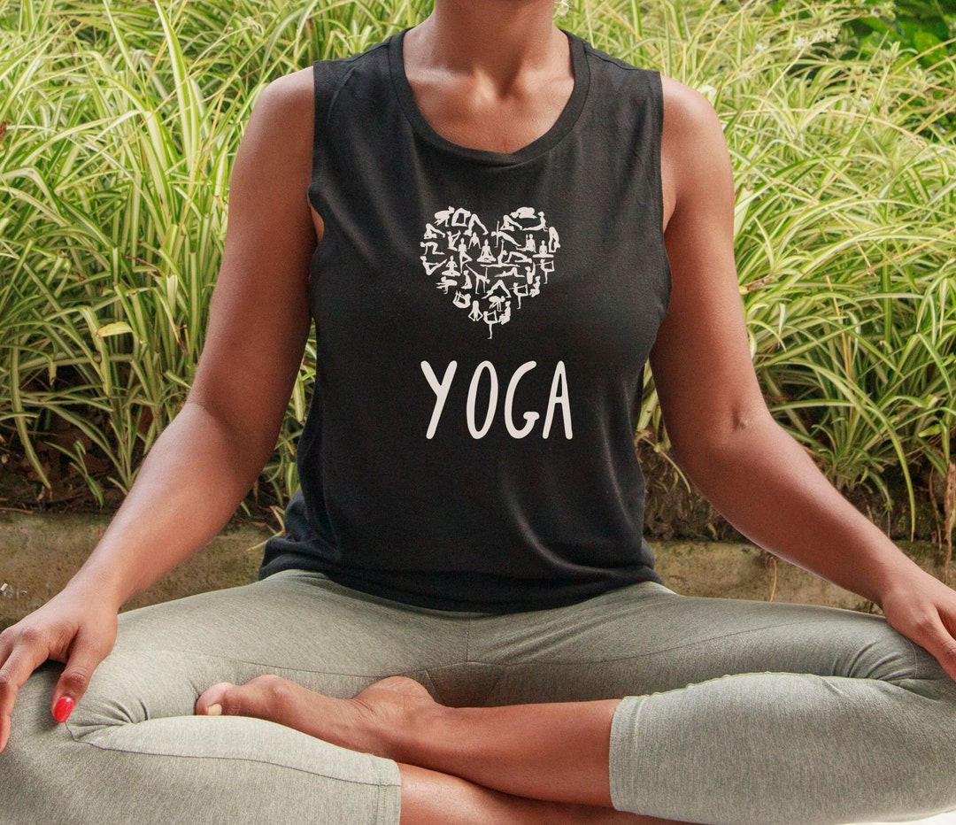 Yoga Lover Yogi Tank Yoga Poses Downdog Tank Yoga Shirt Stretch