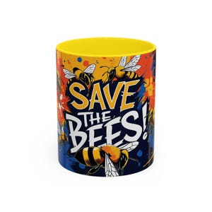 Save the Bees Kaffeetasse: Umweltfreundliches Geschenk für Bienen-Liebhaber