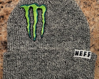 Monster Energy Athlete Only Xgames Black Winter Black Grey Gray