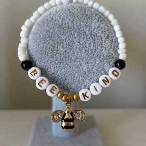 Bee Kind bracelet Motivational bracelet