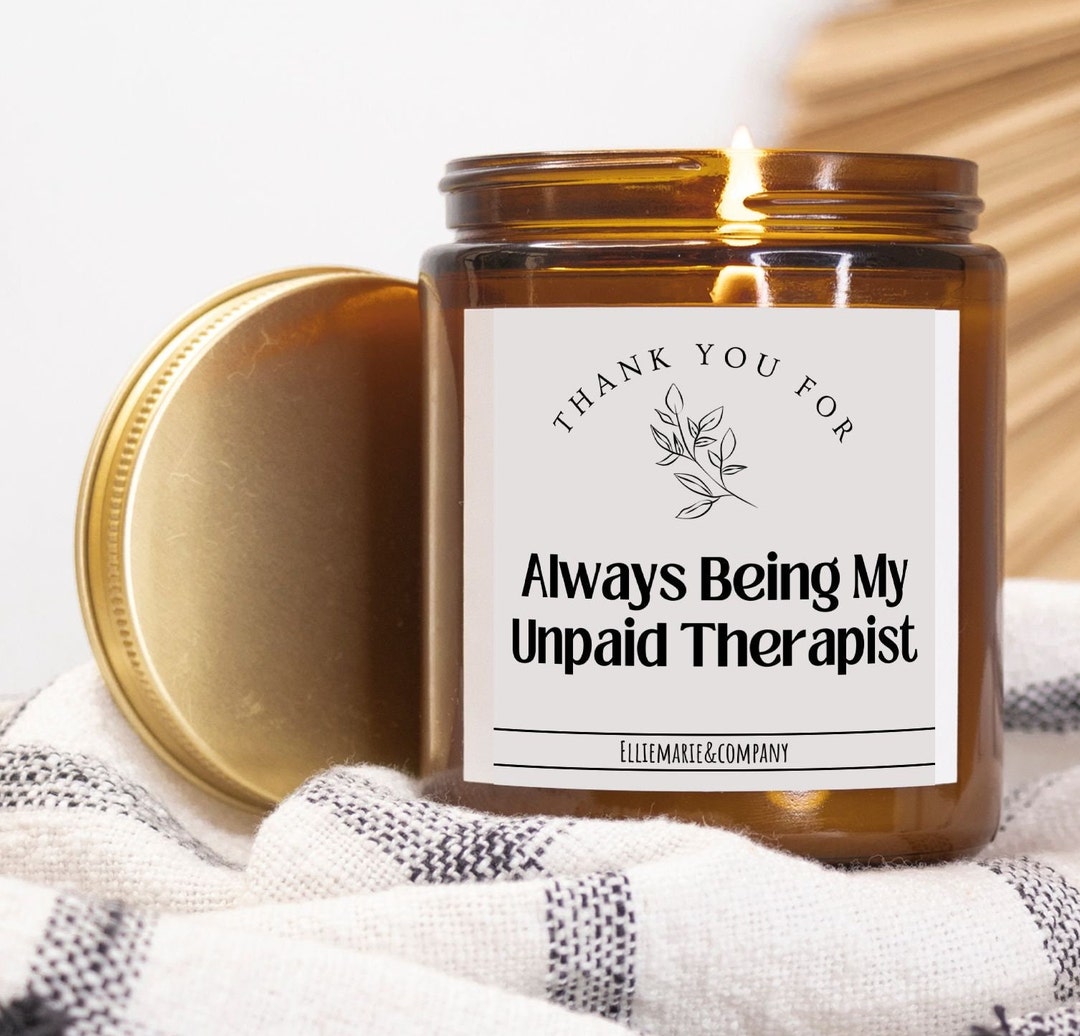 Thank You for Being My Unpaid Therapist Gift for Hairstylist Etsy