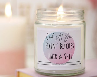 Gift For Hairstylist,Candle For Hairstylist,Gift For Salon Owner,Hair Stylist Gift Idea,Cosmetology Graduation Gift,Christmas Gift For Hair