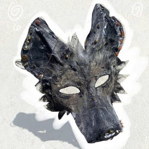 hyena therian mask