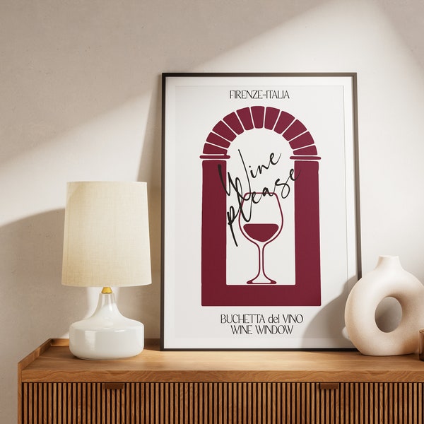 Wine Poster Etsy