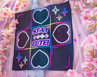 Toalla de gimnasio / Accesorio de baile pastel kawaii oscuro