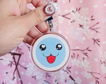 Taiko Drum Game Rhythm Gamer Charm Keychain