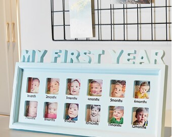 Custom Baby's First Year Pictures Baby Photos Souvenir Album 13 Pictures