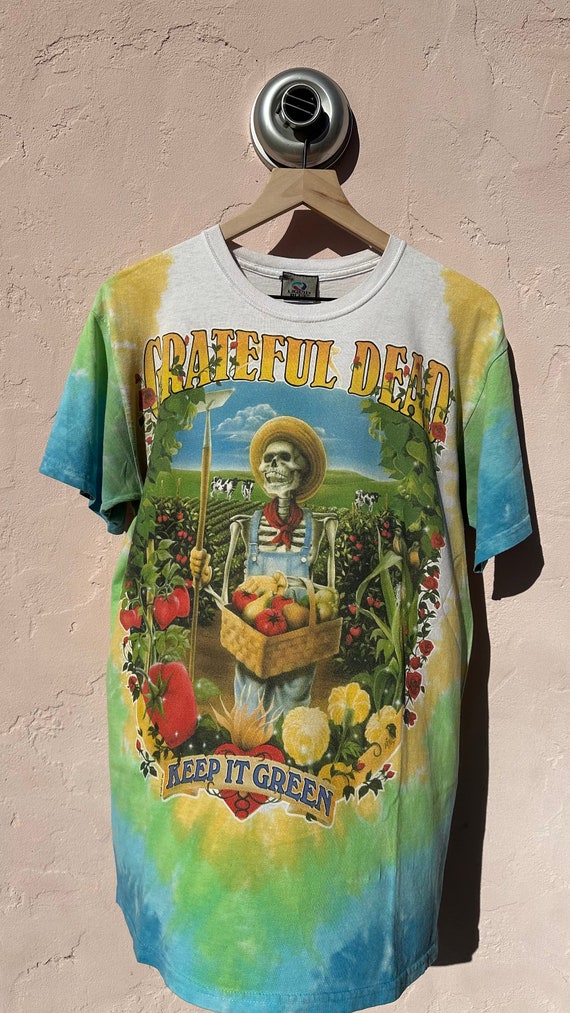 1998 Vintage Grateful Dead Let it Grow Shirt Liqui