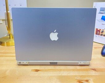Apple Titanium Powerbook G4 - 667mhz 128gb Ssd 1gb Ram | OS