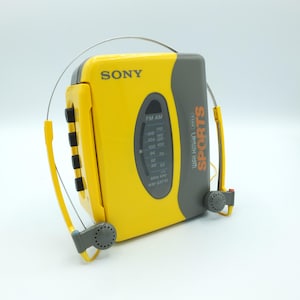 Sony Sports Yellow - Etsy
