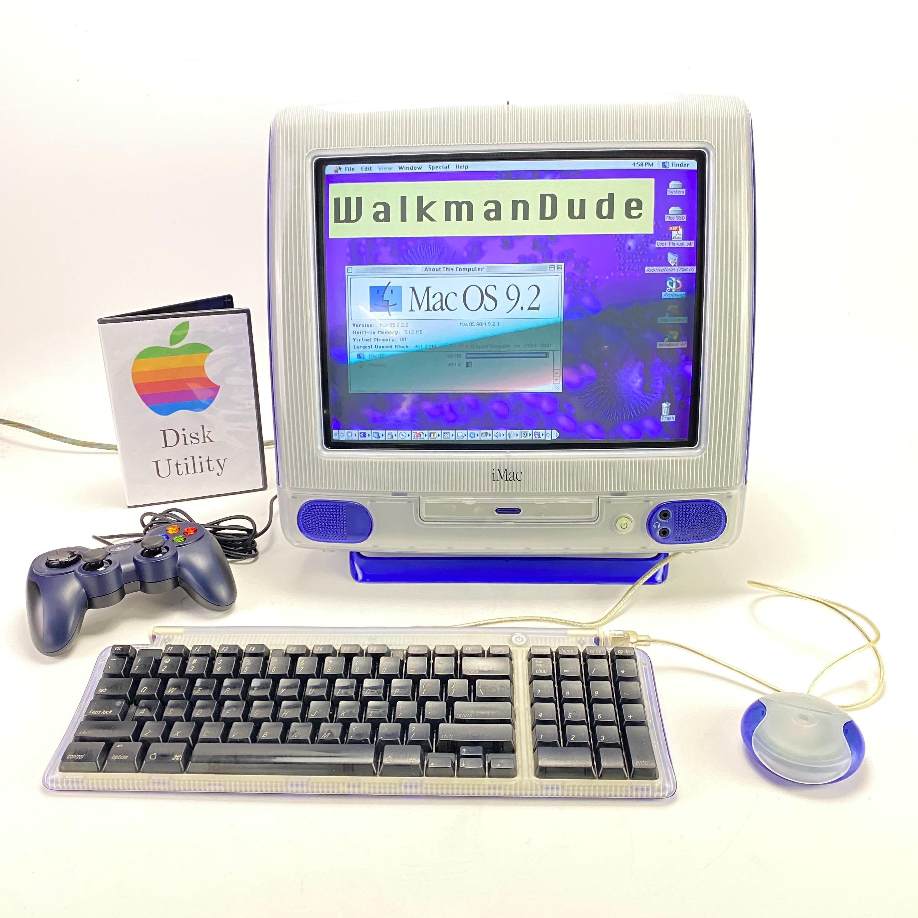 【ジャンク】iMac G3 グレープ　マウス　セット ジャンク】iMac G3 グレープ マウス セット - メルカリ