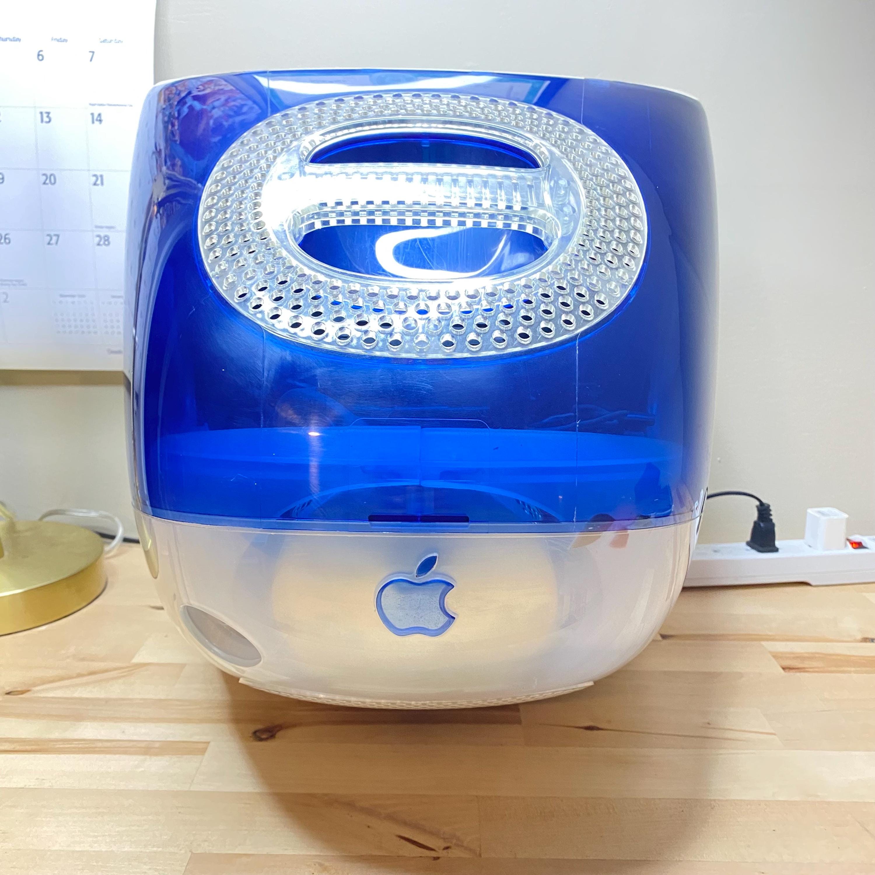 iMac G3 Indigo スケルトン インディゴ Apple Computer iMac G3 1990's Indigo Desktop Only UNTESTED