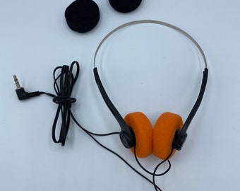 Retro Orange Sony Walkman MDR-010 Style Kopfhörer - Guardians Of The Galaxy