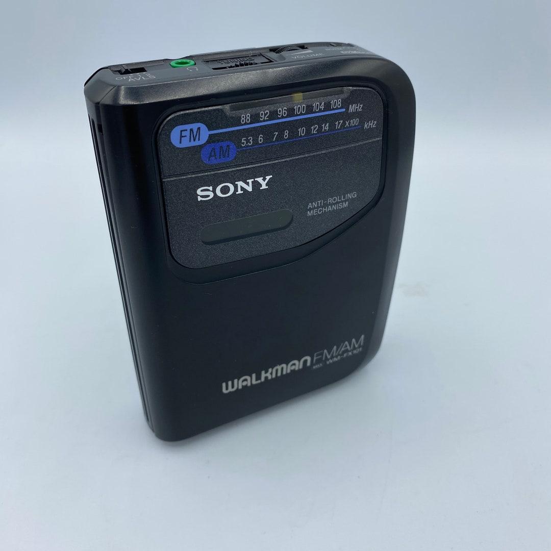 Vintage Sony Walkman WMFX101 AM/FM Cassette Player New Etsy