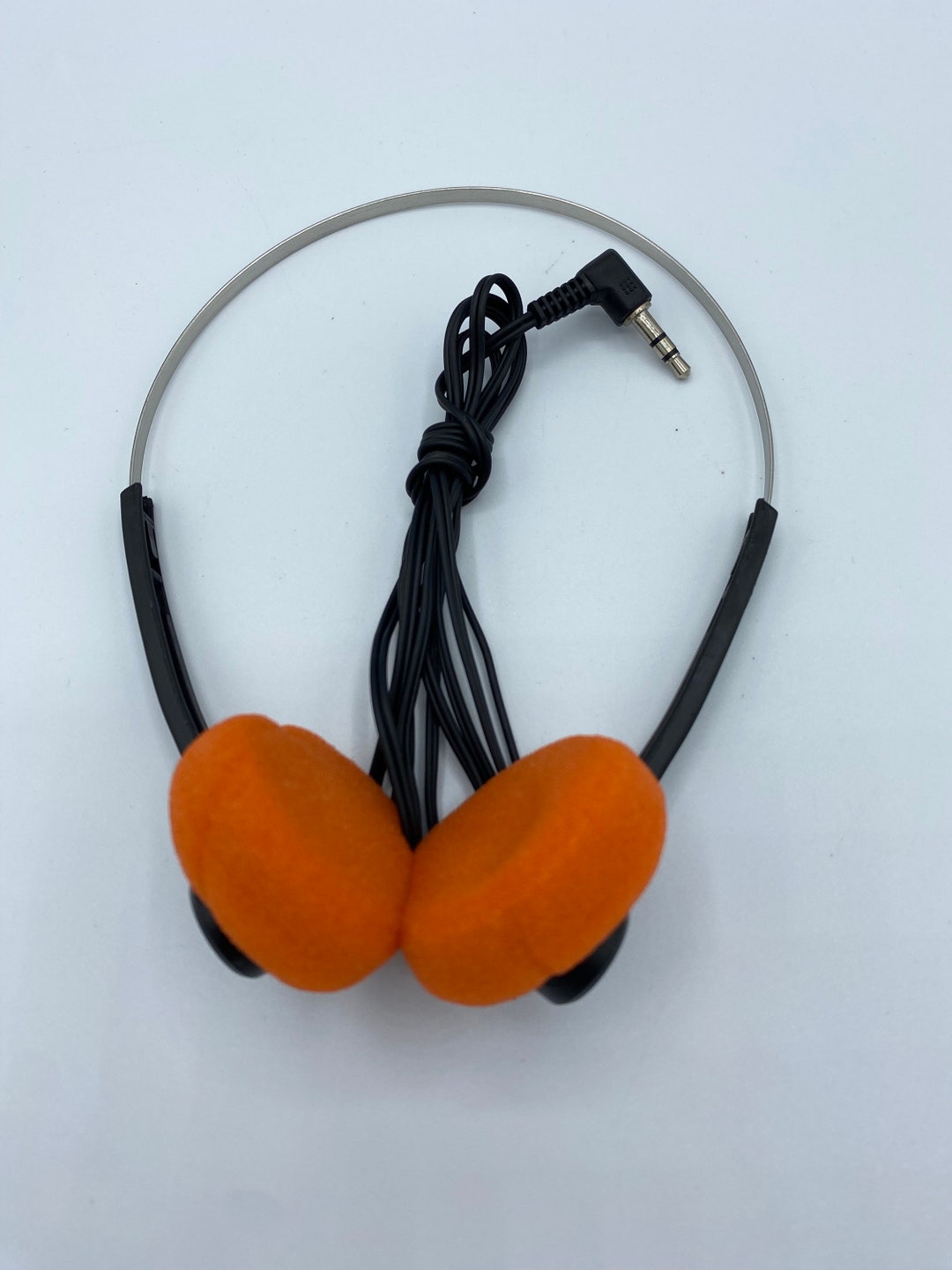Retro Orange Vintage Sony Walkman MDR 010 Style on Ear Headphones Wired Guardians of the Galaxy Etsy