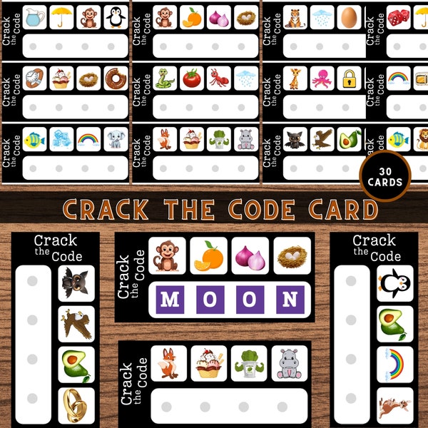 Crack The Code card Worksheet |  Secret Code Worksheets | Everyday Riddles | Classroom | Secret Messages | Educational Printable For Kids |