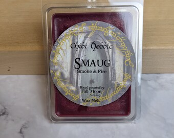 Smaug Inspired Wax Melt- Soy wax- 3oz