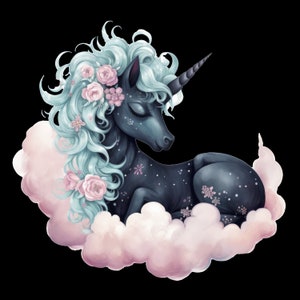iron-on patch; Iron-on motif, unicorn