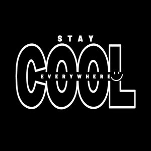 Iron-on image; iron-on motif, Stay Cool, sayings, sayings