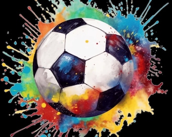 iron-on image; iron-on motif, football