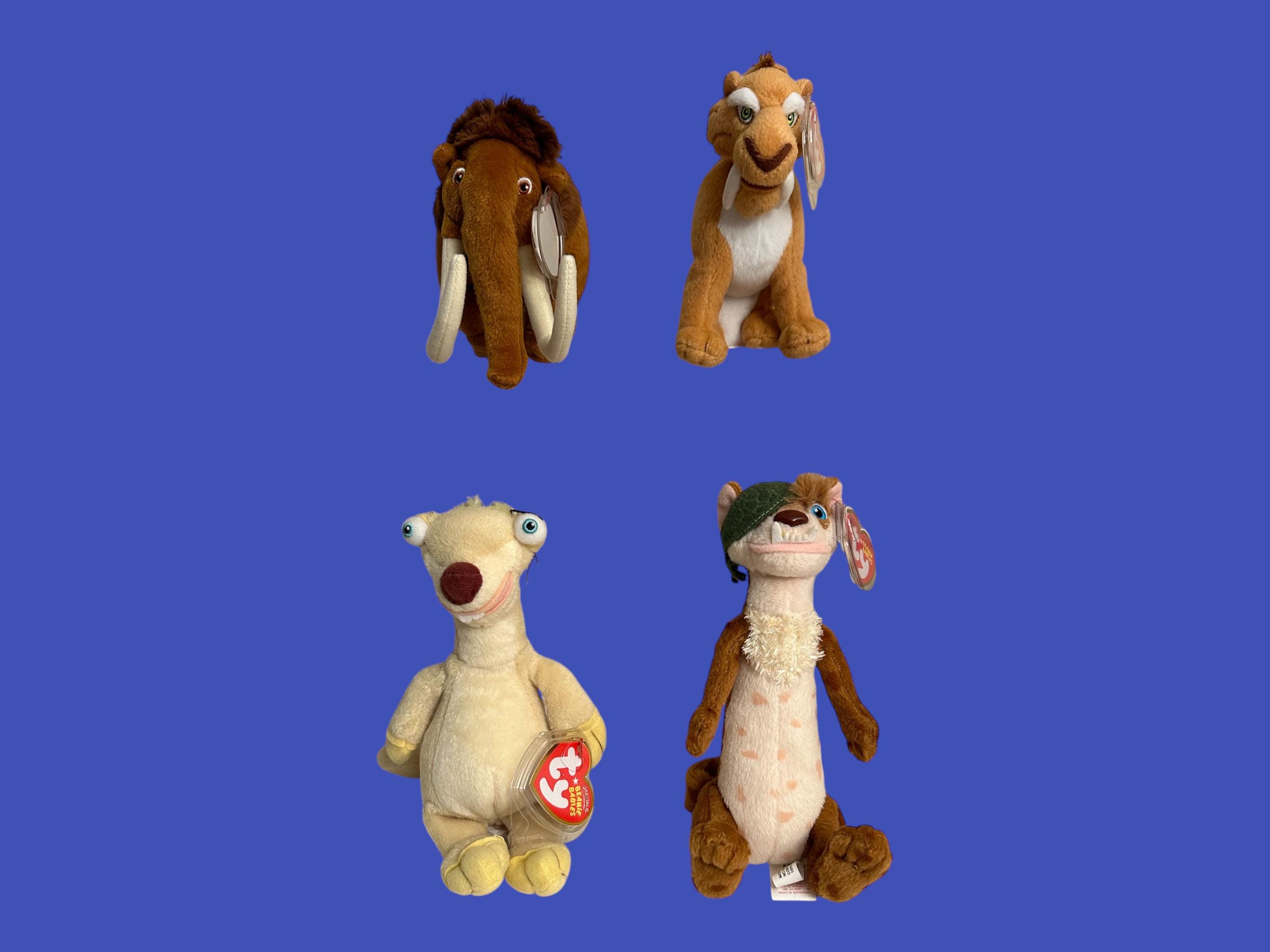 Mcdonalds MuÃ±ecos La Era De Hielo Cajita Feliz Peluches De La