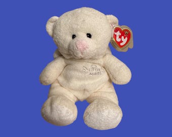 TY BABY collection - My little angel bear (8"). Mint condition.