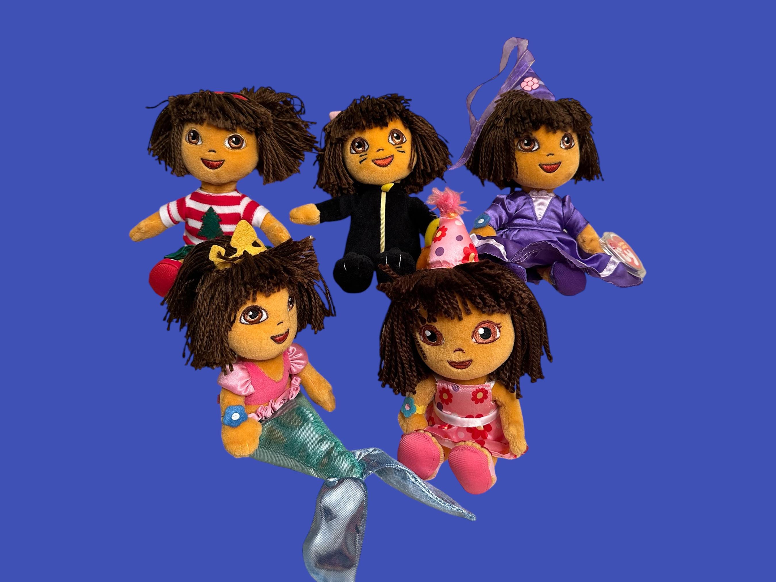 dora the explorer blue petticoat