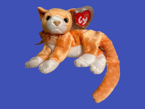 TY Beanie Babies - Tabs the Orange Cat (7''). Mint Condition. - Etsy