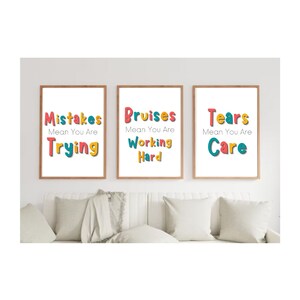 Affermazioni per bambini, Poster per aule, Io sono Affermazioni, Poster per sala giochi, Poster per affermazioni, Arredamento per la scuola in casa, Sono gentile, intelligente, amato