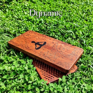 Yoga Sadhu Board from Natural Wood, Custom Sadhu Board for Yoga Lover, Handcrafted Nails Board for Meditation, Personalized Self Care Gift