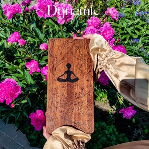 Sadhu Board 8 mm for Beginner, Yoga Board for Meditation, Unique Personalized Gift, Sadhu Board 10 mm, Standing on Nails, Sadhu Board Copper