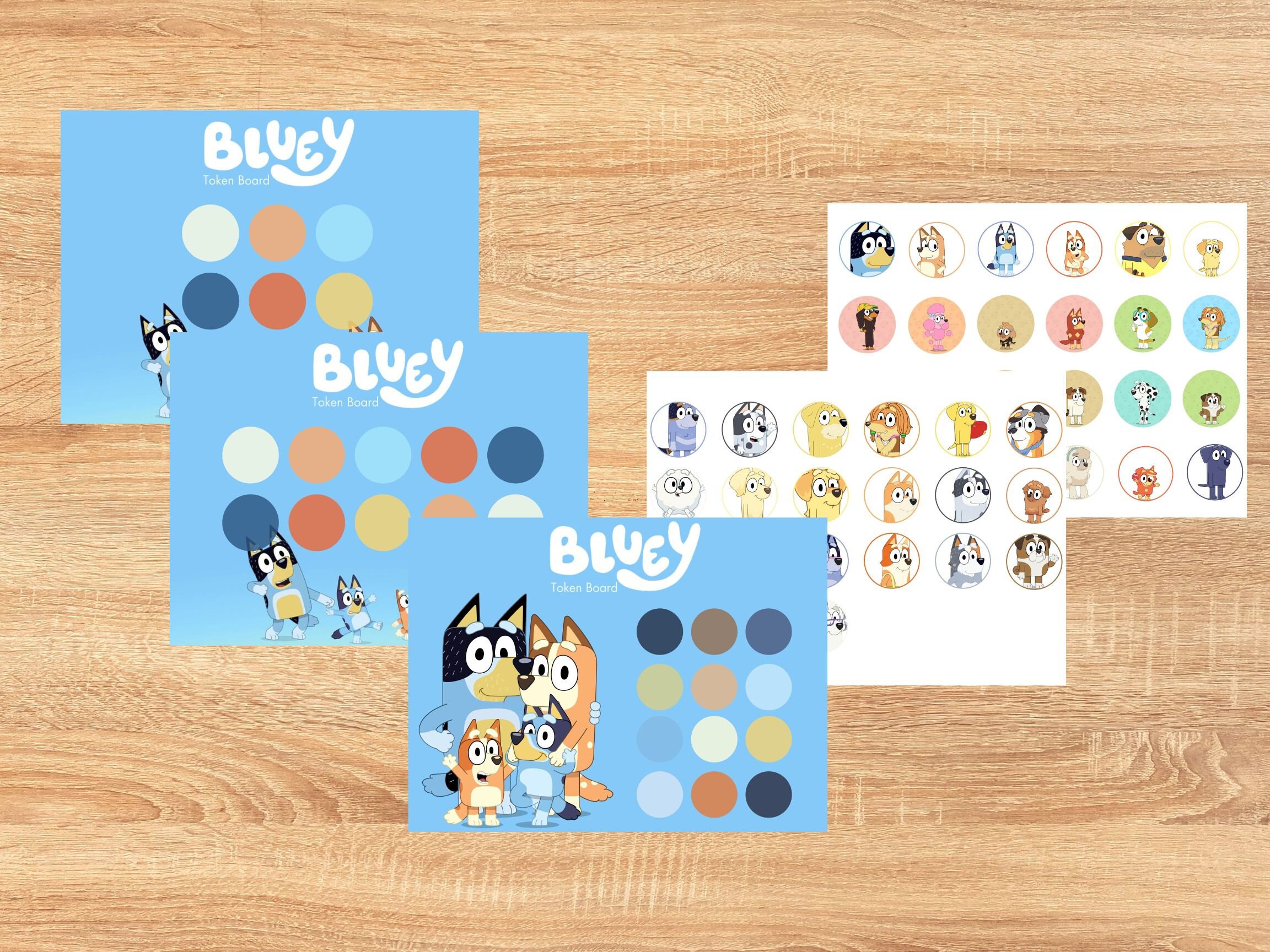 Bluey Reward Chart for Kids Printable Etsy Australia
