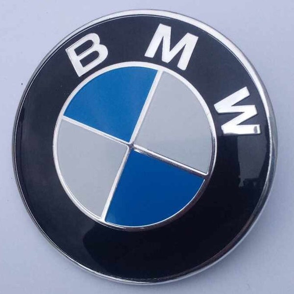 Logo Insigne BMW Capot Coffre 82mm