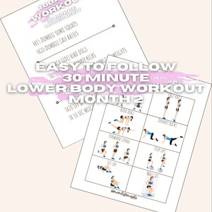 30 Minute Lower Body Workout | Month 2 | Digital Download
