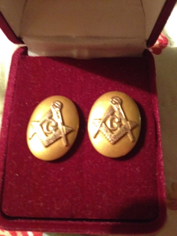 Masonic Cuff Links