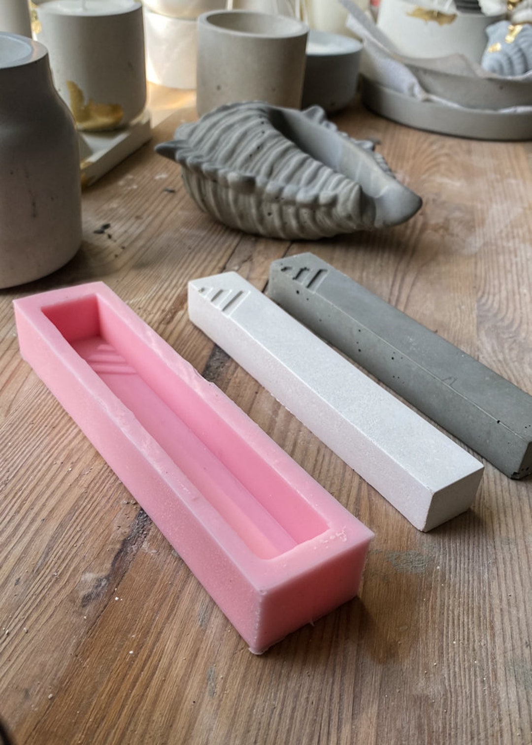 Silicon Mold for a Mezuzah Case. for Work With Concrete Etsy