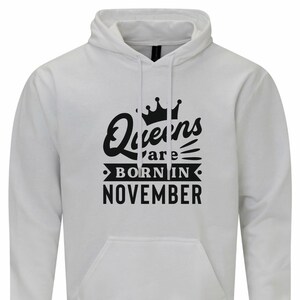 Queens Are Born In November Hoodie