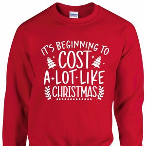 Beginning To Cost Like Christmas Unisex Sweatshirt