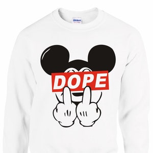 Sudadera unisex Dope Mickey