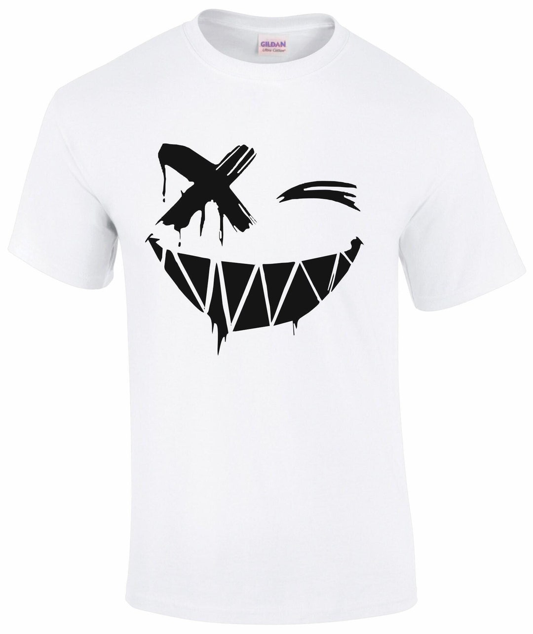 Cross Eye Smiley Face Unisex T-shirt - Etsy